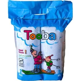 تصویر 1 از قیمت خرید دستمال توالت طوبی 4 لایه دوقلو + فروش ویژه